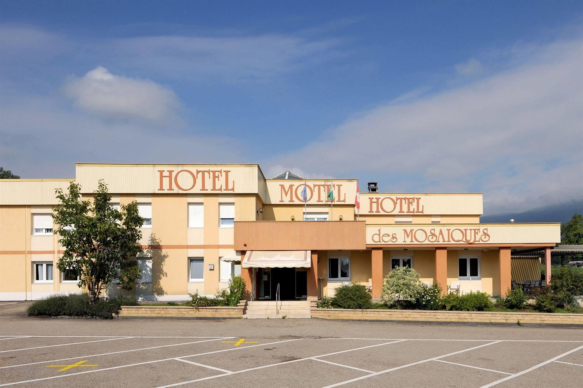 Hôtel des Mosaiques Orbe Exterior foto
